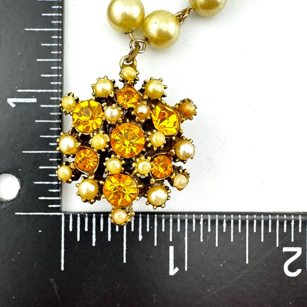 Coro Topaz Rhinestone Bracelet - Picture 6 of 8
